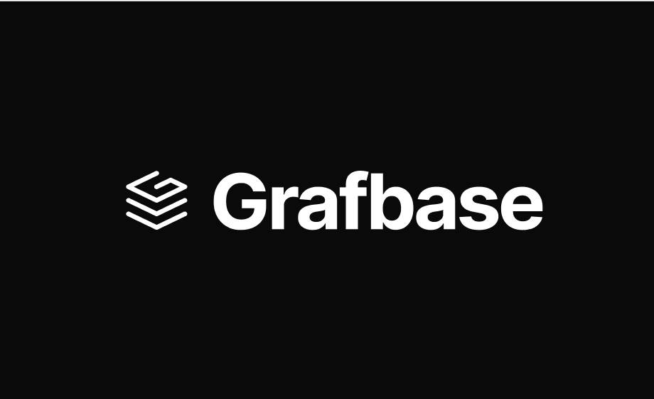 Grafbase wordmark dark